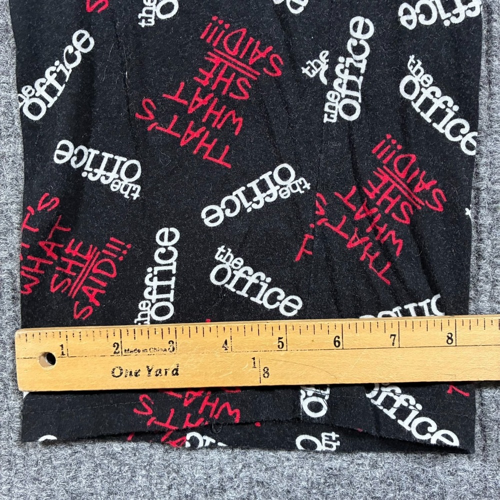 The Office "That's What She Said" Lounge Pajama Pants Mens Size Small Pull On - Picture 7 of 8